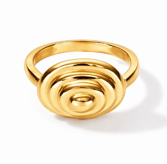 Coil Gold Ring
