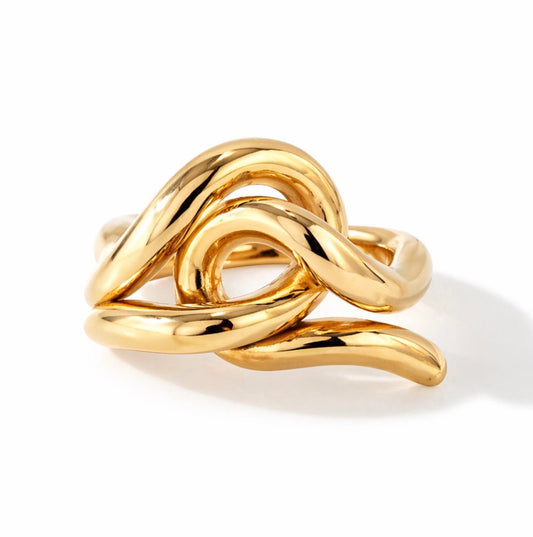 Loop II Gold Ring