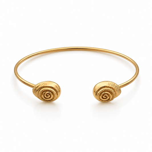 Berit Shell Gold Bracelet