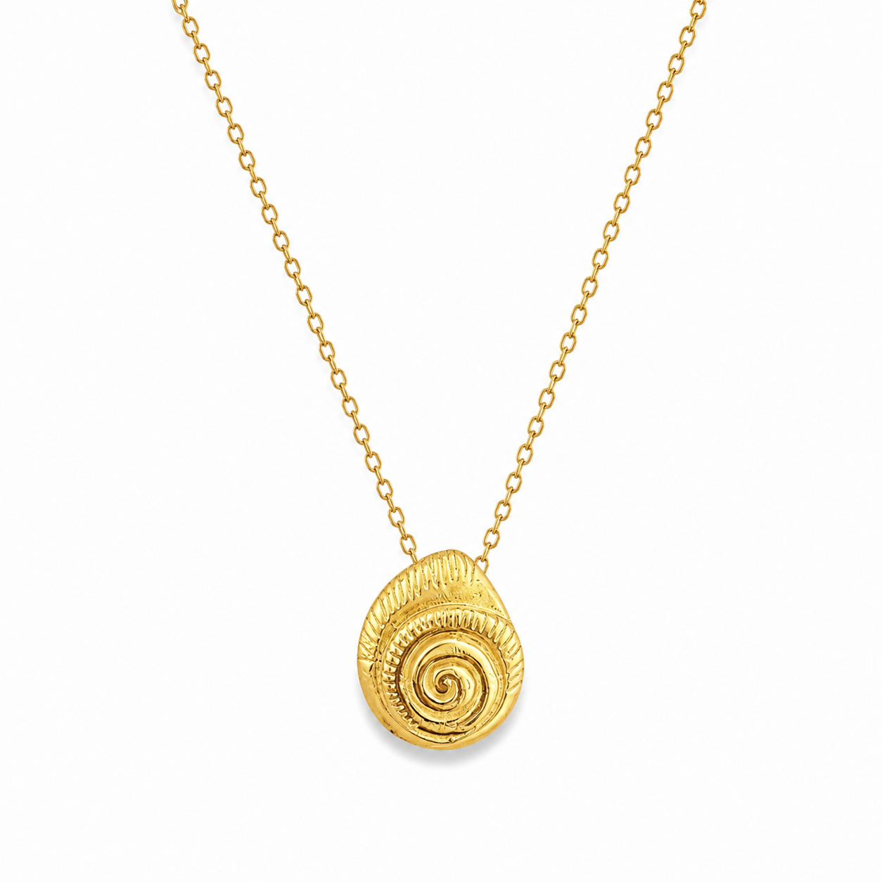 Berit Shell Gold Necklace