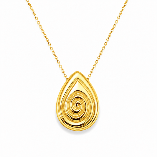 Escargot Gold Necklace