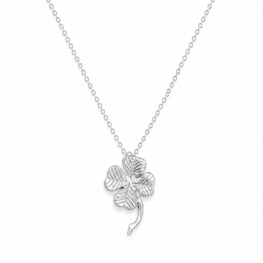 Klover Silver Necklace