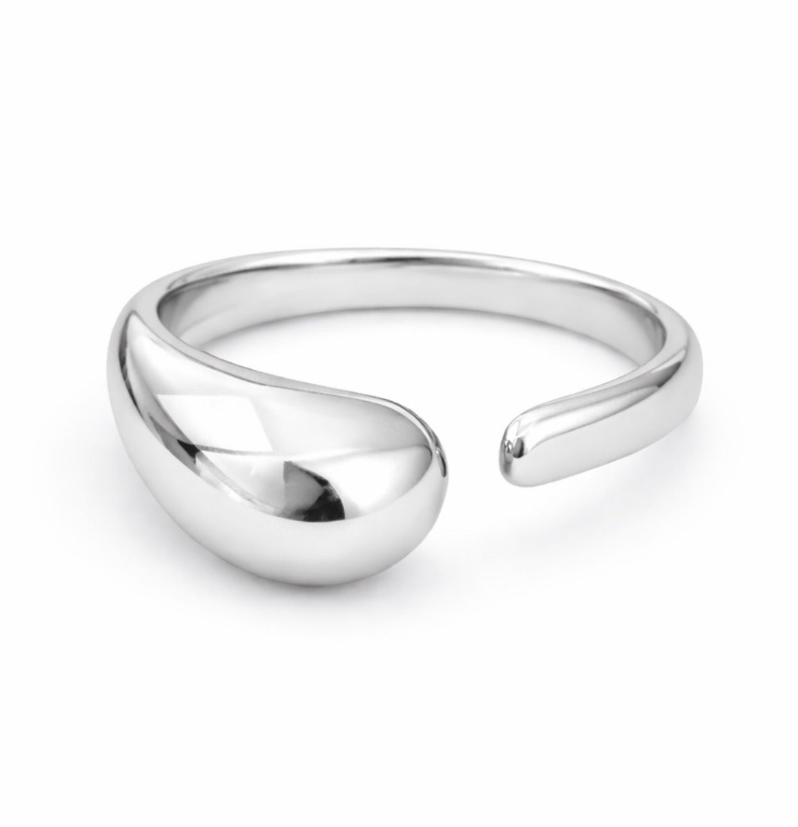 Wave Silver Ring