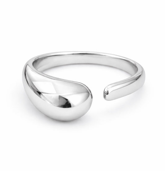 Wave Silver Ring