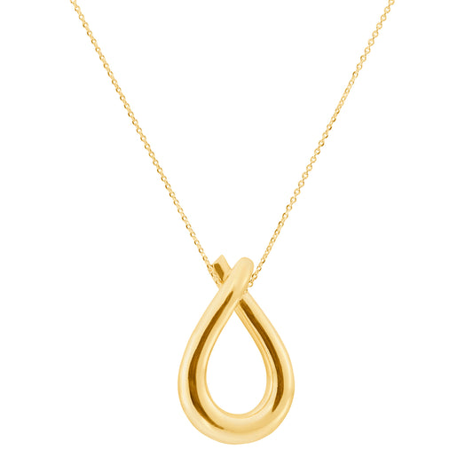 Loop Gold Necklace Large