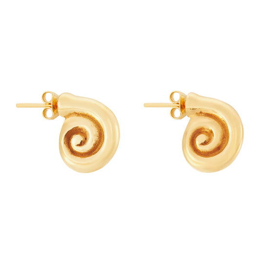 Louise Gold Hoop Earrings