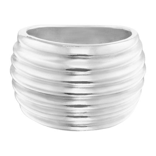 Spiral Silver Ring