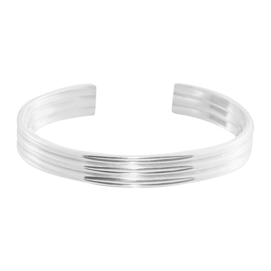 Spiral Silver Bracelet