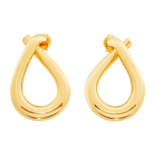Loop Gold Earrings Large