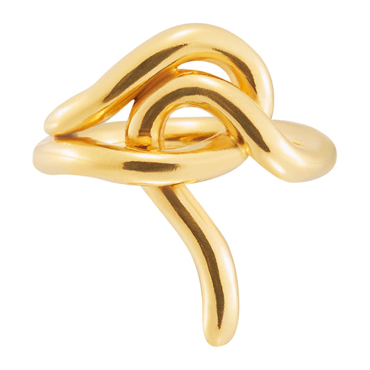 Loop Gold Ring