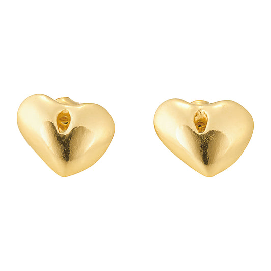 Le Coeur Gold Earrings
