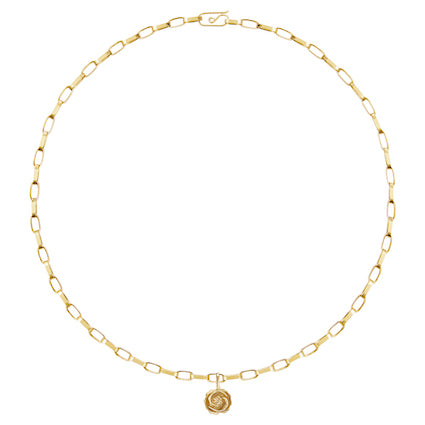 Poppy Gold Chain Choker