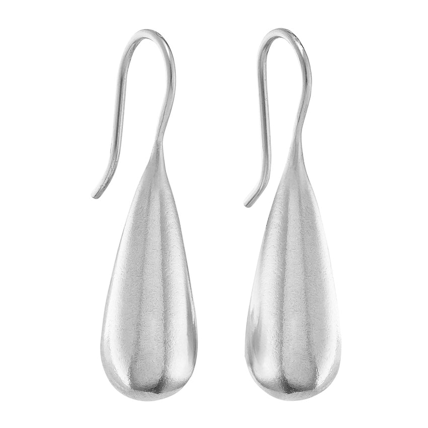 Vand Silver Hook Earrings