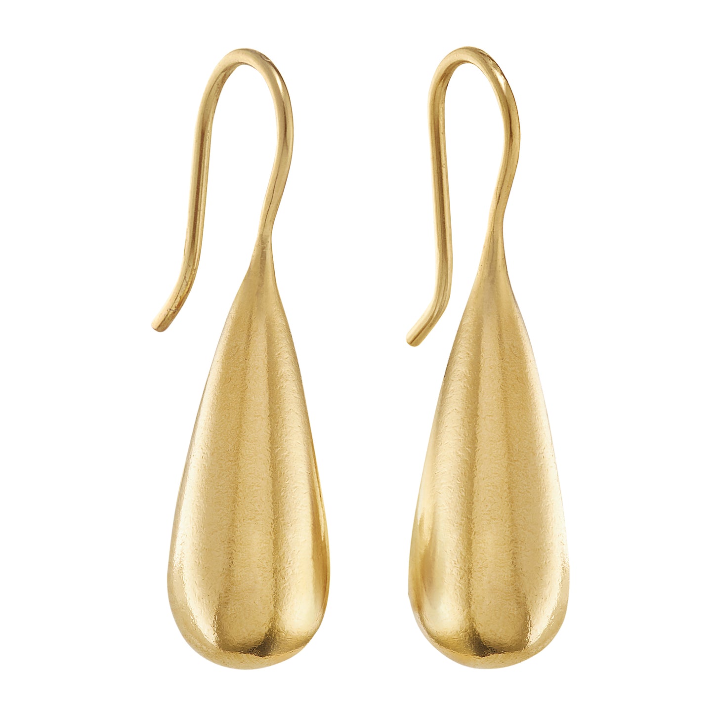 Vand Gold Hook Earrings