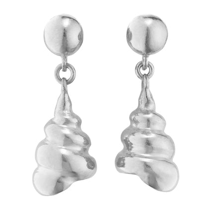 Vride & Pellet Silver Earrings