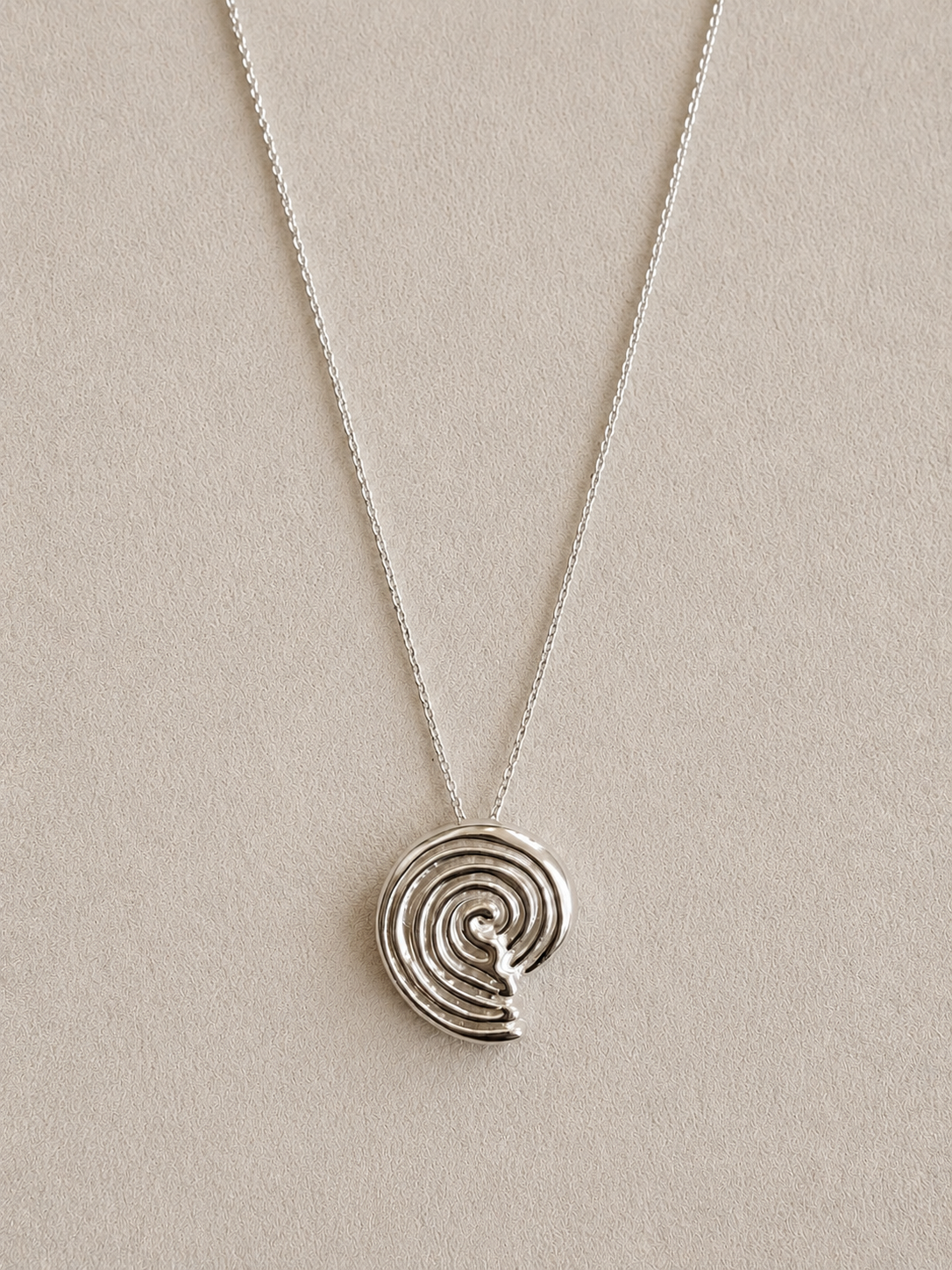 Ithell Silver Necklace