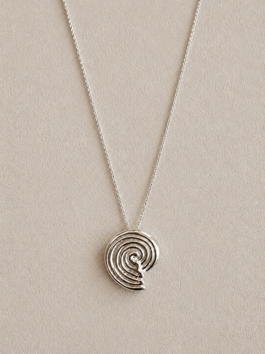 Ithell Silver Necklace