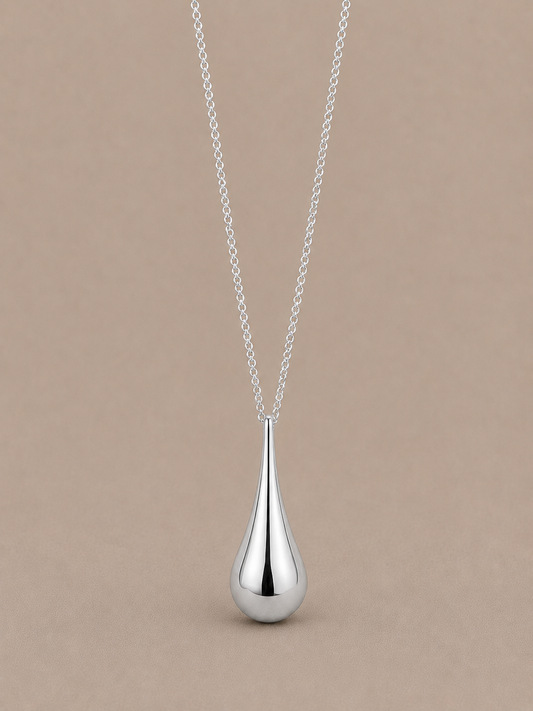 Splash Silver Necklace