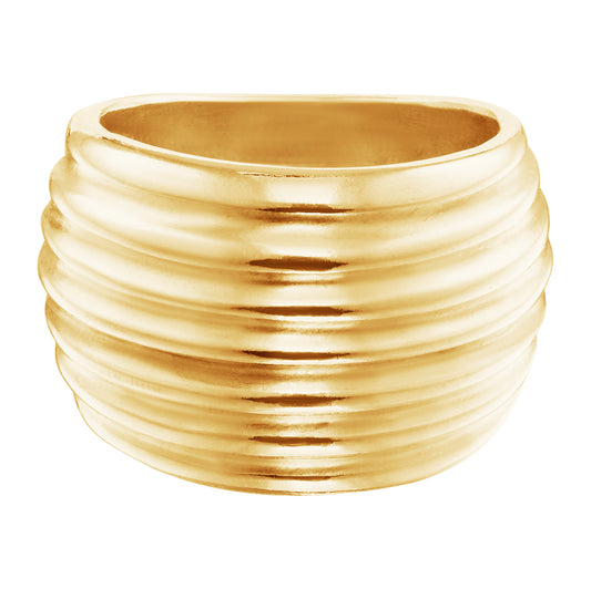 Spiral Gold Ring