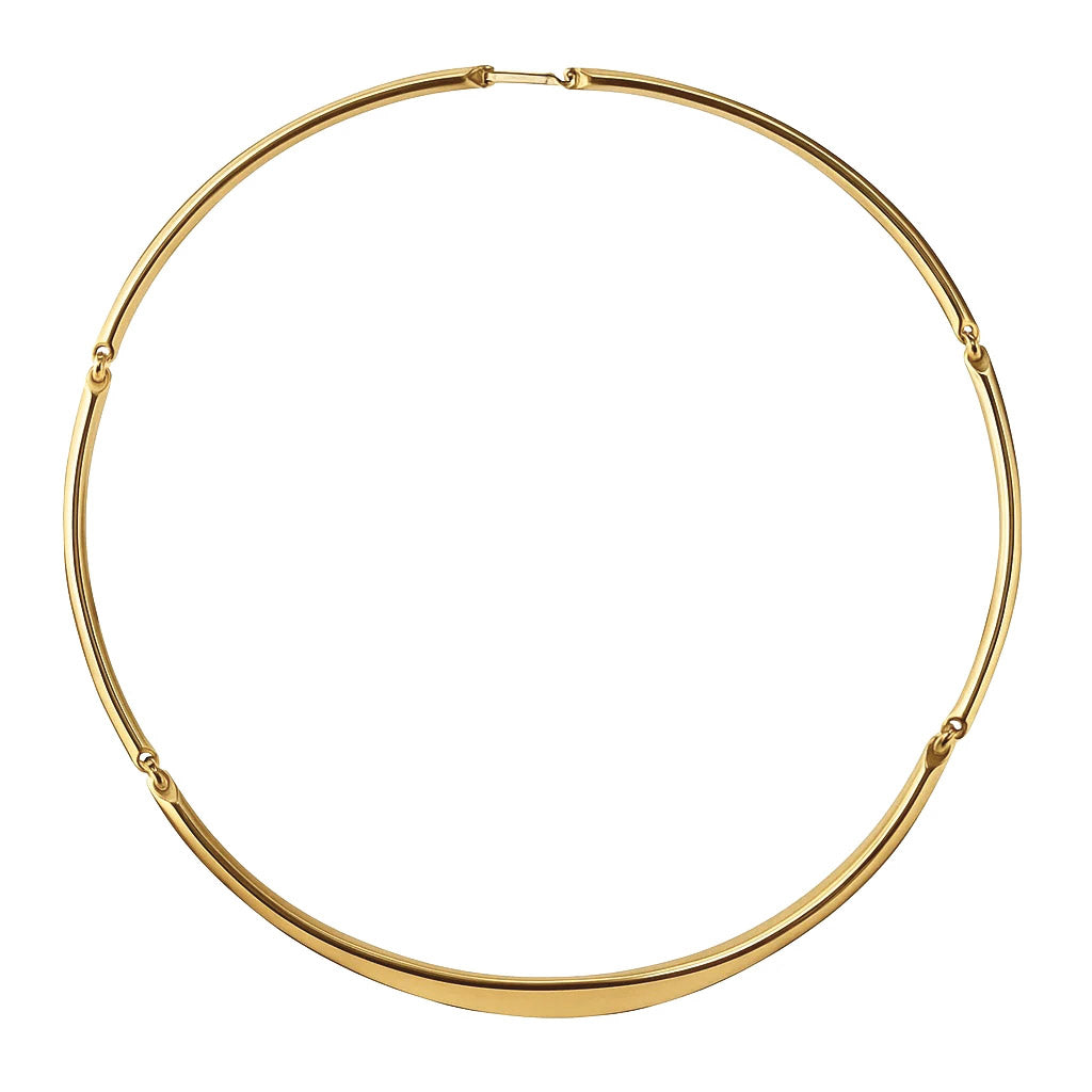 Art Deco Gold Collier