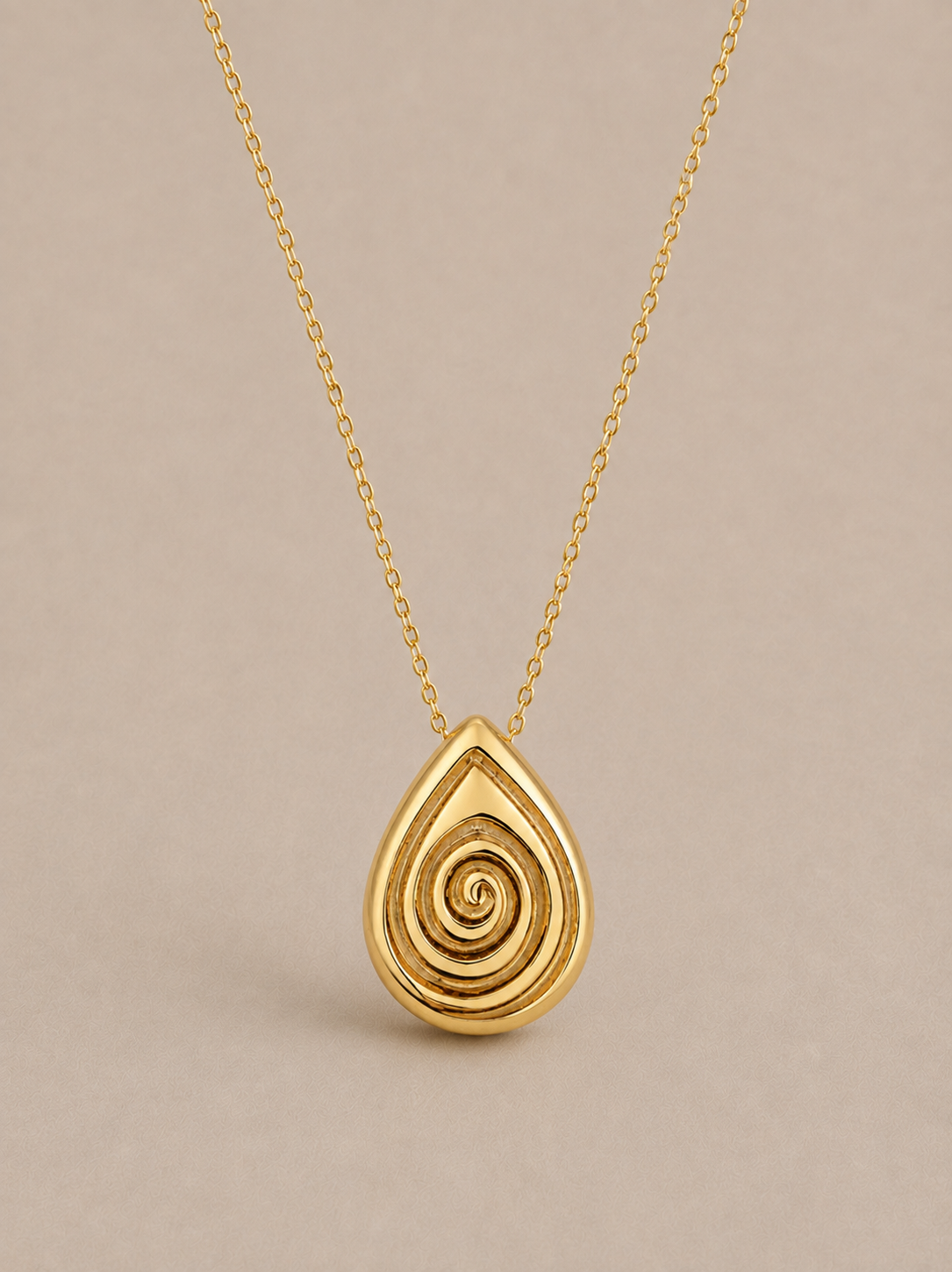 Escargot Gold Necklace