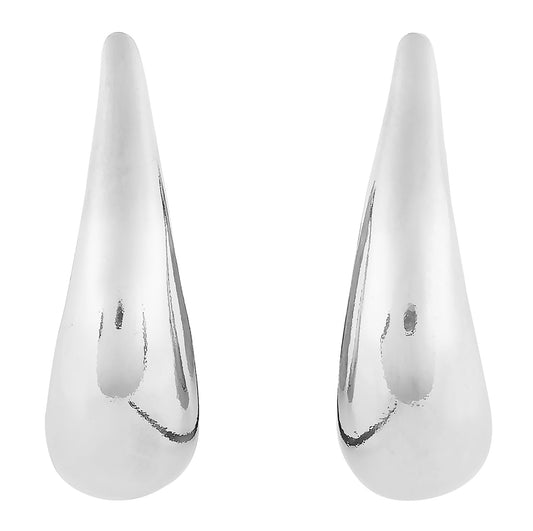 Wave Silver Earrings