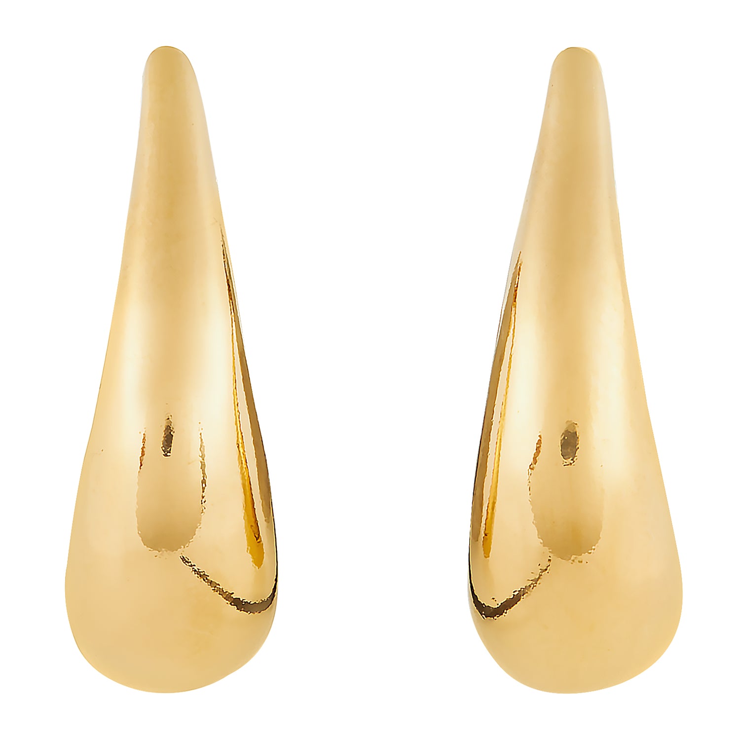 Wave Gold Earrings