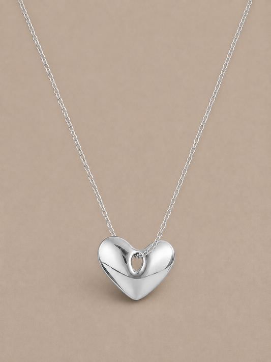 Le Coeur Silver Necklace