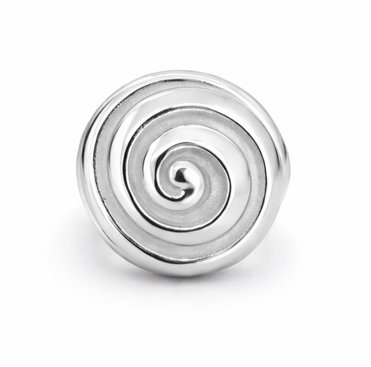 Escargot Silver Ring