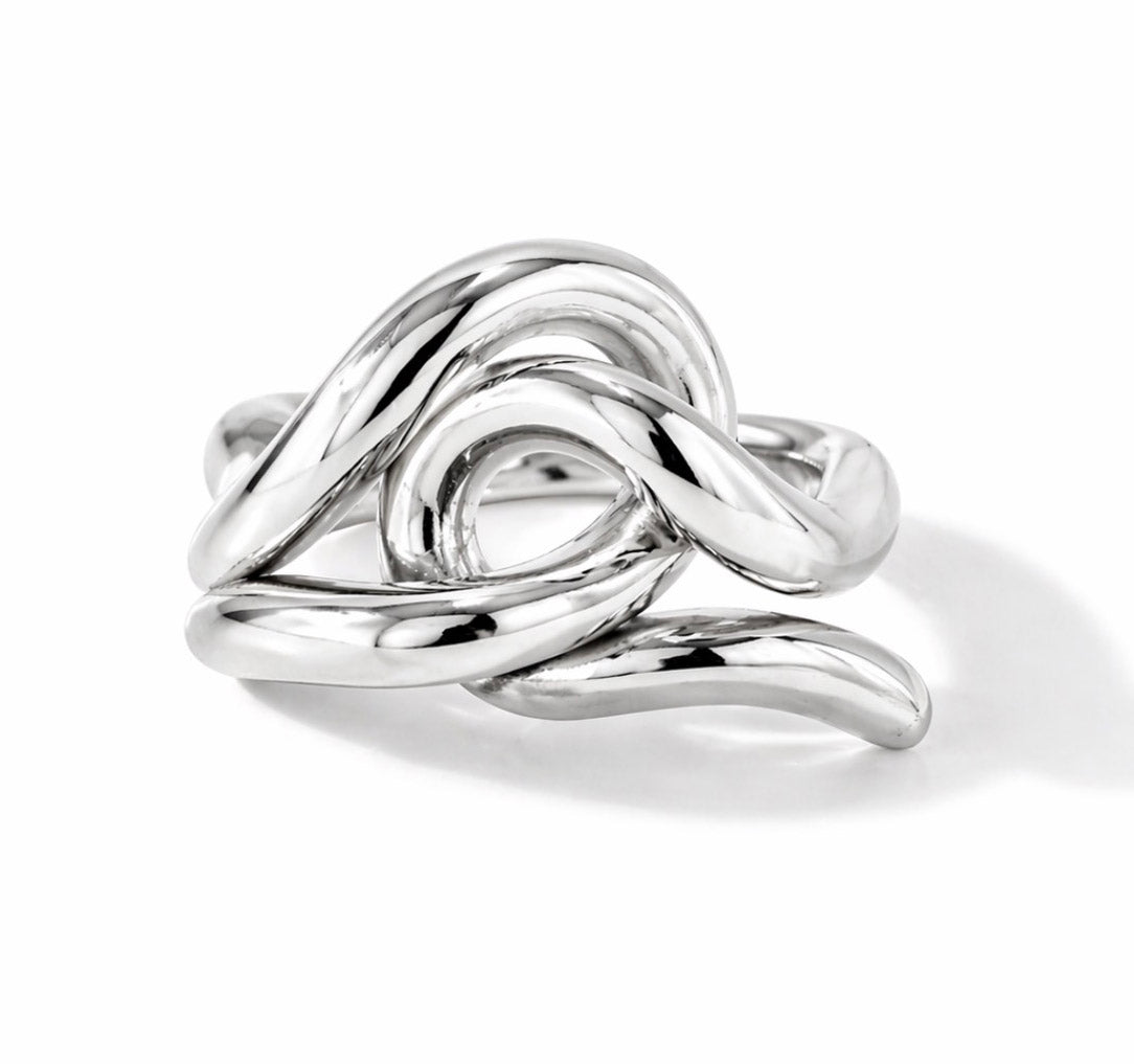 Loop II Silver Ring