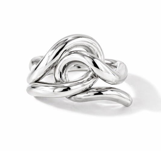 Loop II Silver Ring