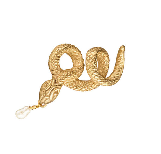 Serpentine Pearl Medallion