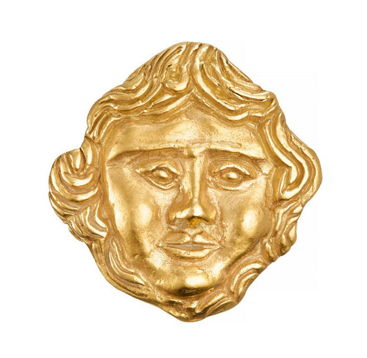 Hebr Gold Magic Medallion