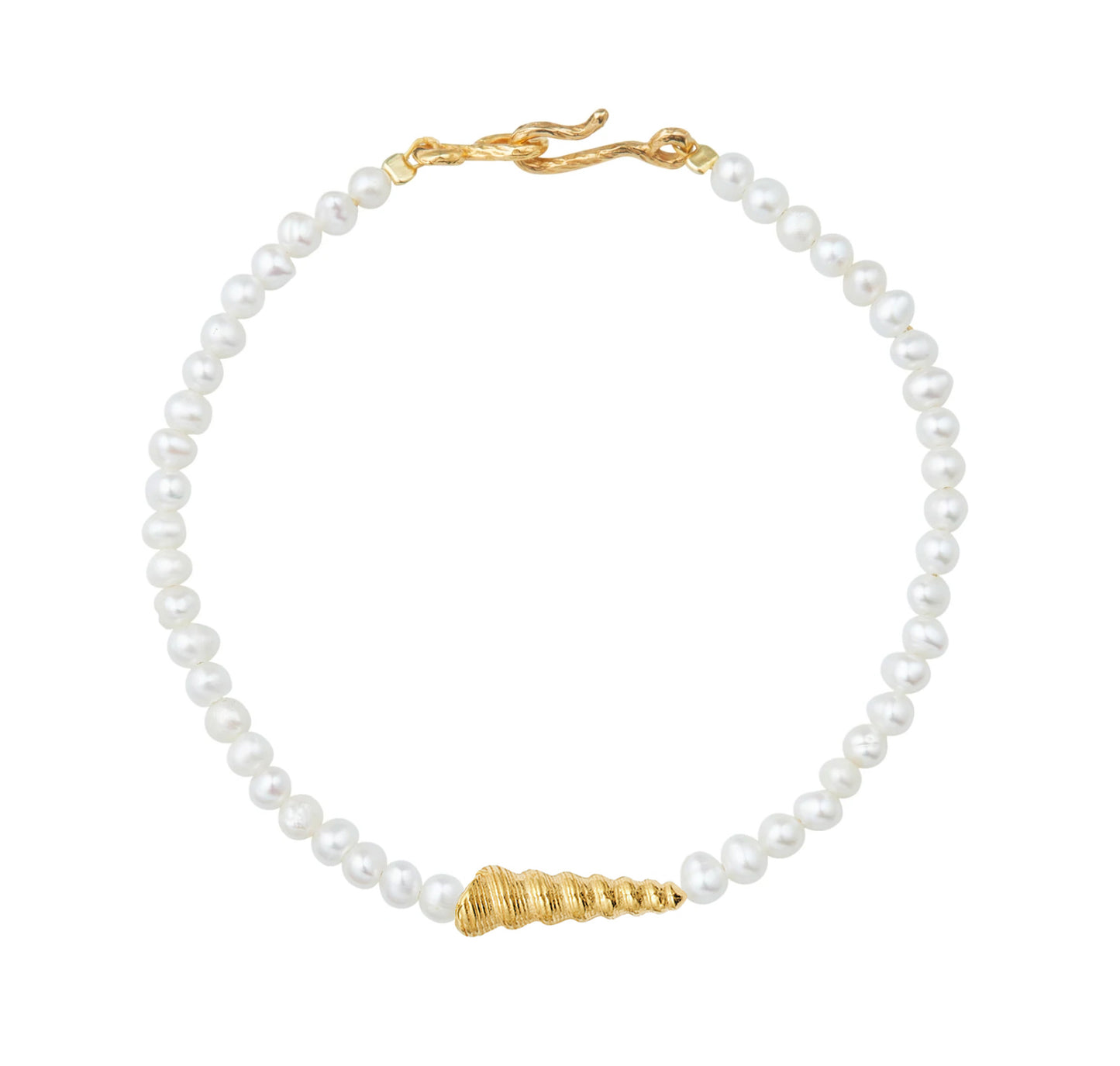 Auger Pearl Bracelet