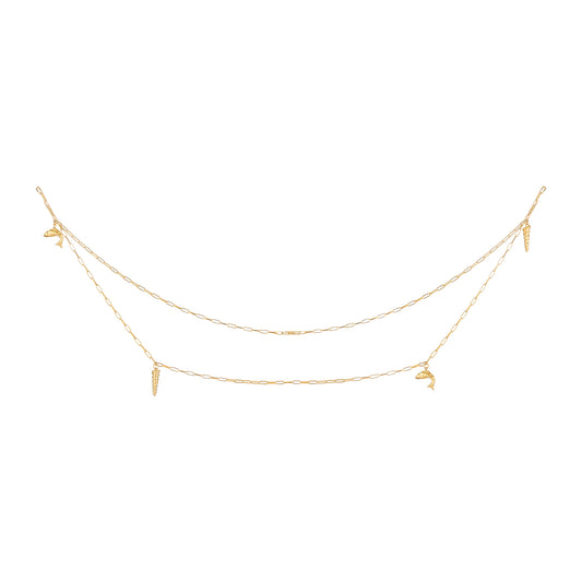Auger Gold Body Chain