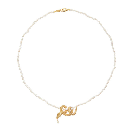 Serpentine Pearl Choker