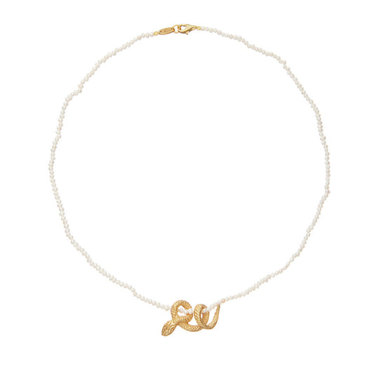 Serpentine Pearl Choker