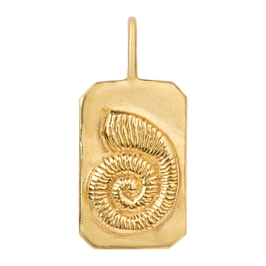 Amonit & Auger Double Side Medallion