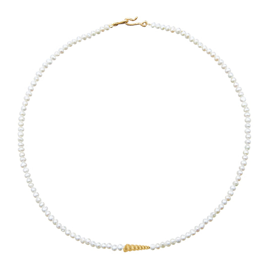 Auger Pearl Choker