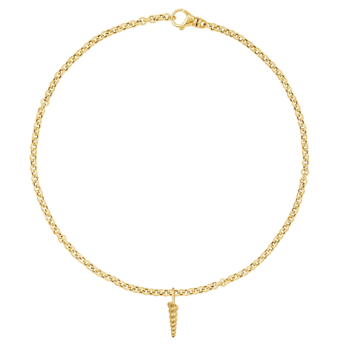 Haket Auger Gold Necklace