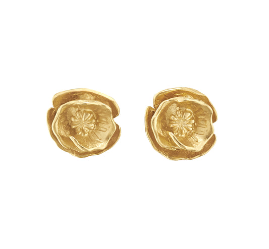 Poppy Gold Earrings